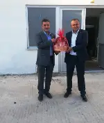 TARAKLI ZİRAAT ODASI BAŞKANI RUHİ AVDAN’IN MİSAFİRİ OLDULAR