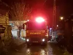 Kalorifer Yangını Eve Sıçradı