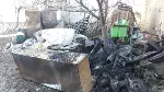 Kalorifer Yangını Eve Sıçradı