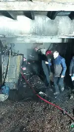 Kalorifer Yangını Eve Sıçradı