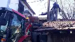 Kalorifer Yangını Eve Sıçradı