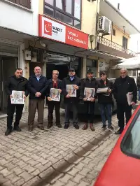 Taraklı Saadet Erbakan Özel Sayısı Gazete Dağıttı