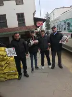 Taraklı Saadet Erbakan Özel Sayısı Gazete Dağıttı