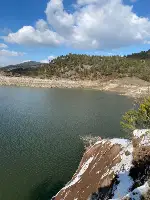 Kayaboğazı Gölet’i Kar ve Yağmur Yağışlarıyla Su Tutmaya başladı.