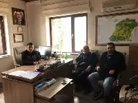 ORMAN İŞLETME ŞEFİNE AK PARTİ’DEN ZİYARET