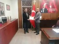 TARAKLI ZİRAAT ODASI’NA TEŞEKKÜR BELGESİ