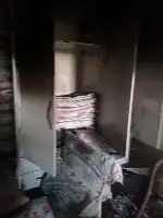 2 Katlı Binada çıkan Yangın İtfaiyenin Zamanında Müdahalesiyle söndürüldü