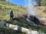 TARAKLI MEZARLIĞINDA BAYRAM TEMİZLİĞİ