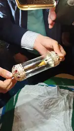 Taraklı Aşağı Cami’de Sakal-ı Şerif izdihamı