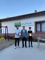 Masa tenisi şampiyonlarına ödülleri verildi