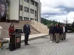 19 Mayıs Çelenk Sunumu Yapıldı