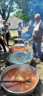 Uğurlu ve Hark Mahallesinde Hayır Pilavı