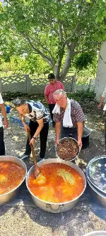 Uğurlu ve Hark Mahallesinde Hayır Pilavı