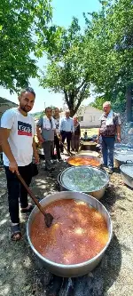 Uğurlu ve Hark Mahallesinde Hayır Pilavı