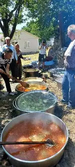 Uğurlu ve Hark Mahallesinde Hayır Pilavı