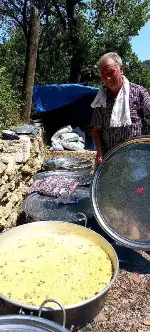 Uğurlu ve Hark Mahallesinde Hayır Pilavı