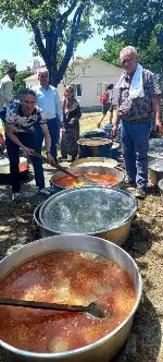 Uğurlu ve Hark Mahallesinde Hayır Pilavı