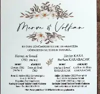 DÜĞÜNE DAVET