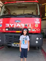 Yusufbey Mahallesi Yaz Kuran Kursu Öğrencilerinden İtfaiye Ziyareti