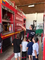 Yusufbey Mahallesi Yaz Kuran Kursu Öğrencilerinden İtfaiye Ziyareti