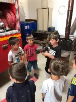 Yusufbey Mahallesi Yaz Kuran Kursu Öğrencilerinden İtfaiye Ziyareti