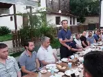 Jandarma Komutanı ve Milli Eğitim Şube Müdürüne Veda