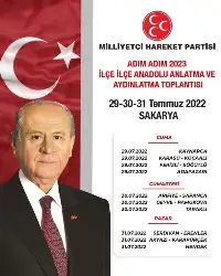 MHP Heyeti Hafta sonu Taraklı'da