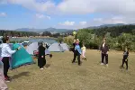 Karagöl’e çıkartma yaptılar