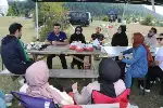 Karagöl’e çıkartma yaptılar