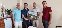 GEYVE MİLLİ EĞİTİM ŞUBE MÜDÜRÜ REMZİ ŞENGÜL’E HAYIRLI OLSUN ZİYARETİ