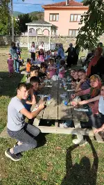 Çocuklar için Çini Çalıştayı Yapıldı