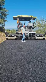 Pirler Mahallesi’nde Asfaltlama