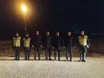 Yıl Başında Asayiş Kontrol Noktalarını Ziyaret Ettiler