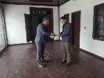 KAYMAKAM HACIİSMAİLOĞLU TADİLATTAN GEÇEN ÖĞRETMEN EVİNDE İNCELEMELERDE BULUNDU