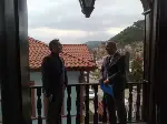 KAYMAKAM HACIİSMAİLOĞLU TADİLATTAN GEÇEN ÖĞRETMEN EVİNDE İNCELEMELERDE BULUNDU