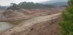 KAYABOĞAZI GÖLETİNDE SU SEVİYESİ ÇOK DÜŞÜK