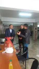 VALİ KALDIRIM TARAKLI ZİRAAT ODASI ÜRETİM TESİSİNİ GEZDİ