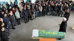 Kaza kurbanı Enise hemşireye çalıştığı hastanede tören
