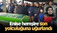 Enise Hemşire Taraklı'da ebediyete uğurlandı