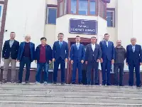 Başkan Pilavcı ve Meclis üyelerinden Kaymakam Burak Settaş’a Ziyaret