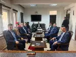 Başkan Pilavcı ve Meclis üyelerinden Kaymakam Burak Settaş’a Ziyaret