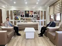 KAYMAKAM SERTTAŞ’TAN BAŞKAN PİLAVCI’YA İADEYİ ZİYARET