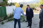 KAYMAKAM BURAK SERTTAŞ YENİKÖY MAHALLESİNİ ZİYARET ETTİ: