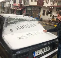 KAR GELDİ