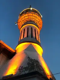 Hisar Camii Işıklandırıldı