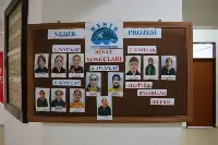 Deneme sınavında başarılı olan öğrenciler için “Onur Panosu” oluşturuldu