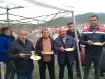 Hisar Camiinde Pilav İkramı