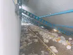 TARAKLI AVDAN MAHALLESİNDE TAVUK KÜMESİ ÇATISI ÇÖKTÜ