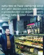 Hafta Sonu Gelirini Depremzedelere Bağışlıyor