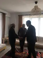 Müftü depremzedeleri ziyaret etti